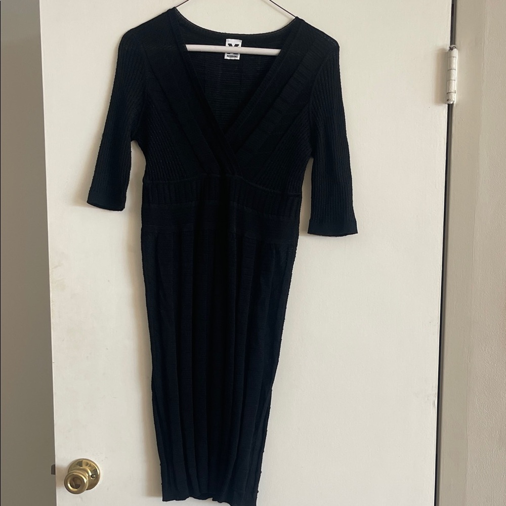 Missoni Black Long Sleeve Dress
